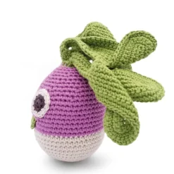 Barney le Navet - hochet en coton bio
