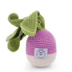 Barney le Navet - hochet en coton bio