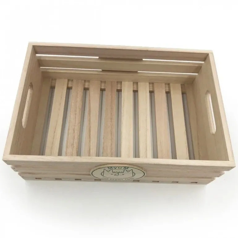 Cagette à Fruits & Légumes en bois taille M