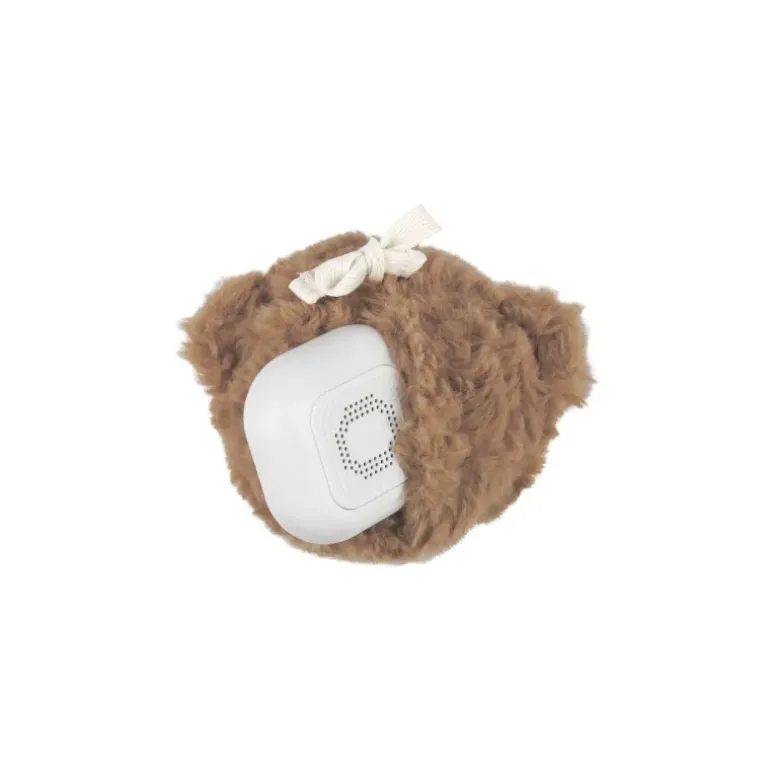 Doudou bruit blanc nomade Lou l'ours marron