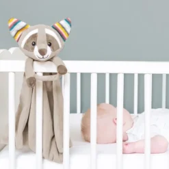 Doudou bruit blanc Robin le raton laveur