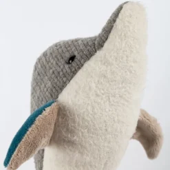 Doudou dauphin Patchwork Sweety