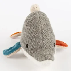 Doudou dauphin Patchwork Sweety