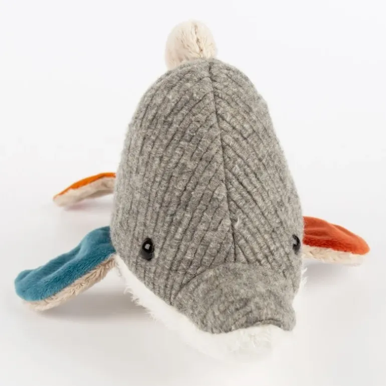 Doudou dauphin Patchwork Sweety