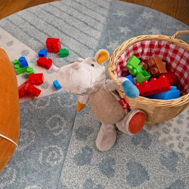 Doudou hippopotame Patchwork Sweety