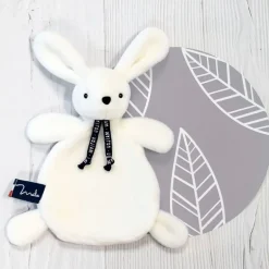 Doudou Lapin Dorlotin - Blanc