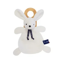 Doudou Lapin Dorlotin - Blanc