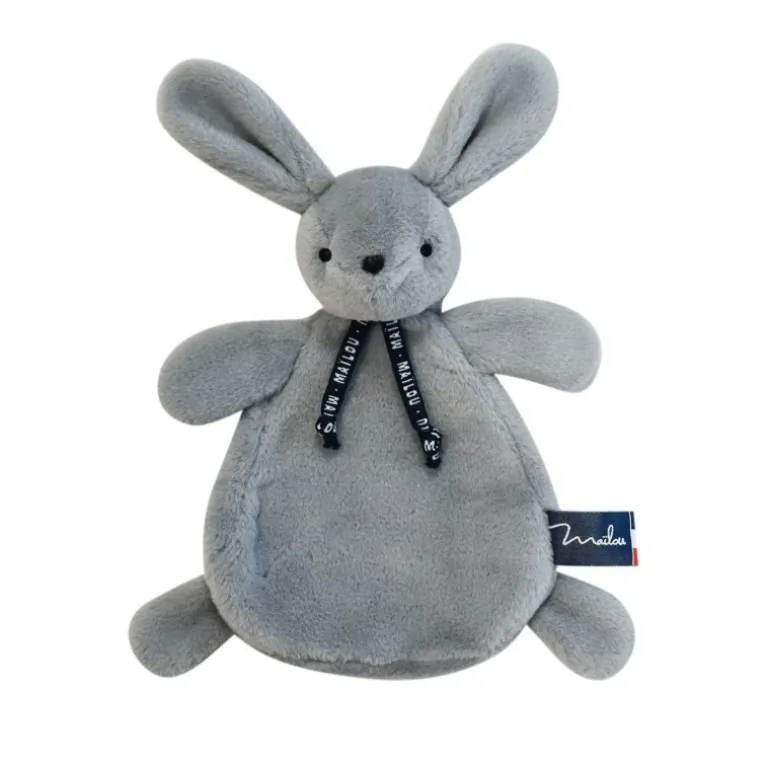 Doudou Lapin Dorlotin - Gris