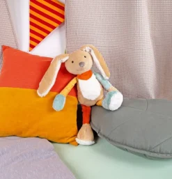Doudou lapin Patchwork Sweety