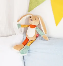 Doudou lapin Patchwork Sweety