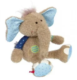 Doudou éléphant Patchwork Sweety