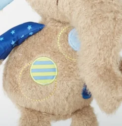 Doudou éléphant Patchwork Sweety