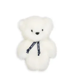 Doudou Ours - LE PETIT FRENCHIE - 30 cm - Blanc