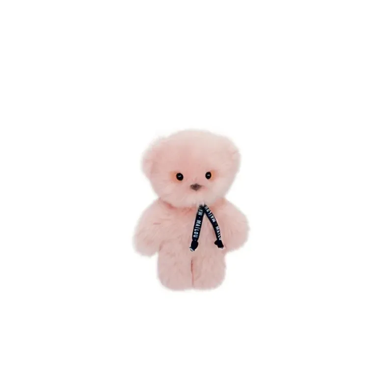 Doudou Ours - LE PETIT FRENCHIE - 20 cm - rose