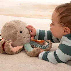 Doudou pieuvre Patchwork Sweety
