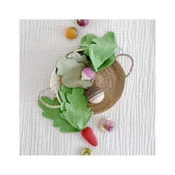Doudou Radis Rose 100% coton bio