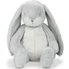 Grande peluche lapin gris- 50 cm