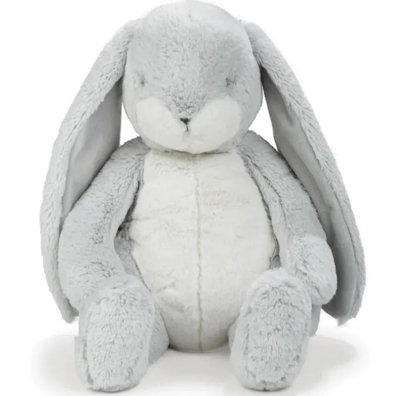 Grande peluche lapin gris- 50 cm