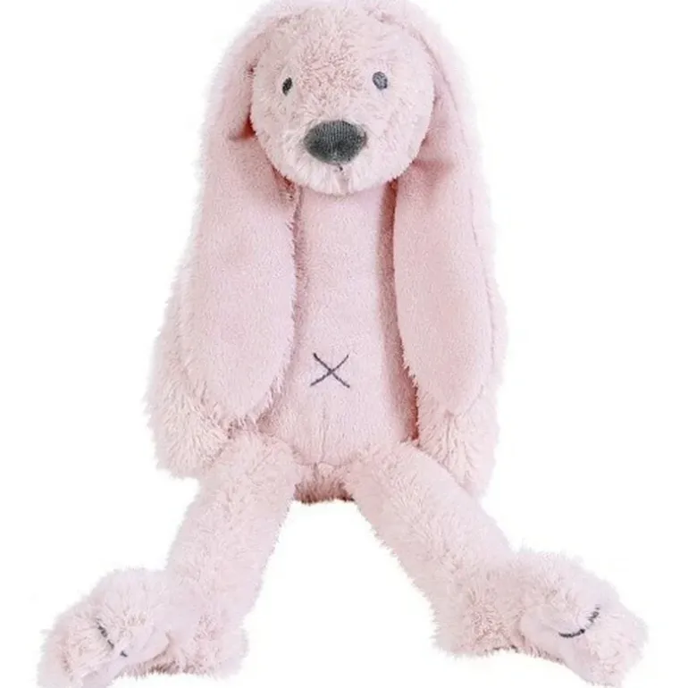 Grande peluche Lapin Richie rose - 58 cm