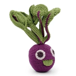 Hochet betterave Betty en coton bio
