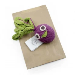 Hochet betterave Betty en coton bio