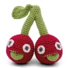 Hochet les Soeurs Cerise en coton bio