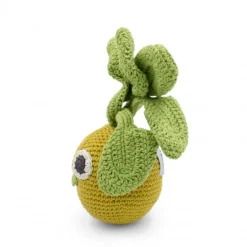 Hochet navet boule d'or Alain en coton bio