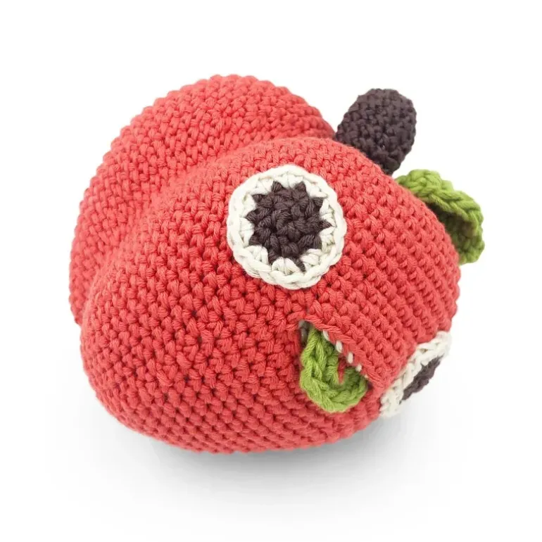 Hochet pêche Mila en coton bio