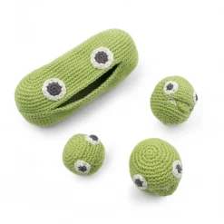 Hochet Petit Pois 100% coton bio