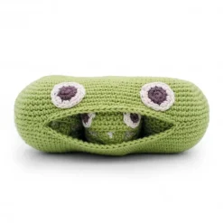Hochet Petit Pois 100% coton bio