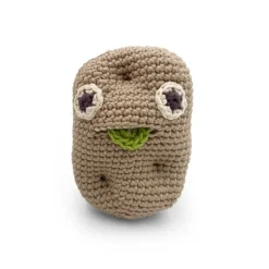 Hochet pomme de terre Pierre en coton bio