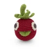 Hochet tomate Thomas en coton bio
