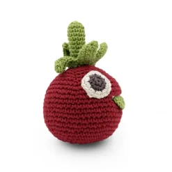 Hochet tomate Thomas en coton bio