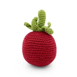 Hochet tomate Thomas en coton bio
