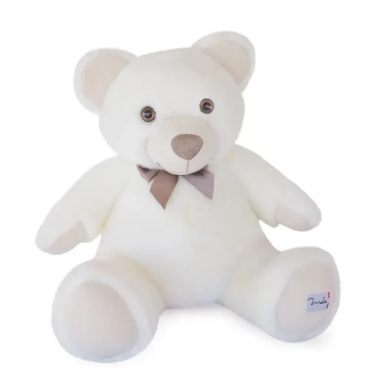 L'OURS MAILOU TRADITION 55 cm - Blanc