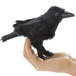 Marionnette à doigt Mini Corbeau