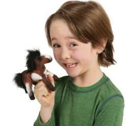 Mini marionnette à doigt cheval