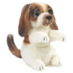 Mini marionnette à doigt chien