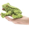Mini marionnette à doigt grenouille