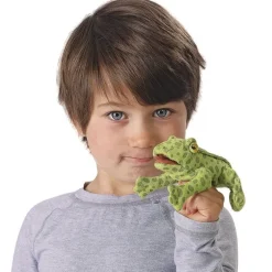 Mini marionnette à doigt grenouille