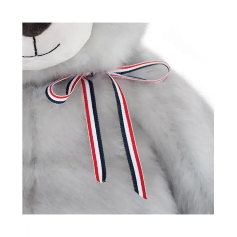 Ours en peluche - L'OURS FRANCAIS 35 cm - Gris perle