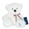 Ours en peluche - L'OURS FRANCAIS - 50 cm - Blanc neige