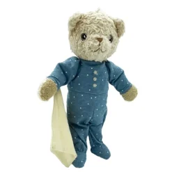 Ours en peluche Bobbi Junior bleu - 26 cm
