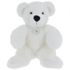 Ours en peluche Martin - 30 cm Blanc