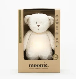 Ourson magique Moonie 2.0 blanc polaire en coton bio