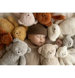 Ourson magique Moonie 2.0 blanc polaire en coton bio
