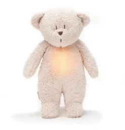 Ourson magique Moonie rose blush en coton bio