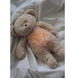 Ourson magique Moonie sable en coton bio