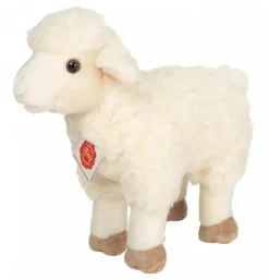 Peluche agneau debout - 25 cm