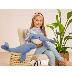 Peluche baleine Waltraud - 44 cm